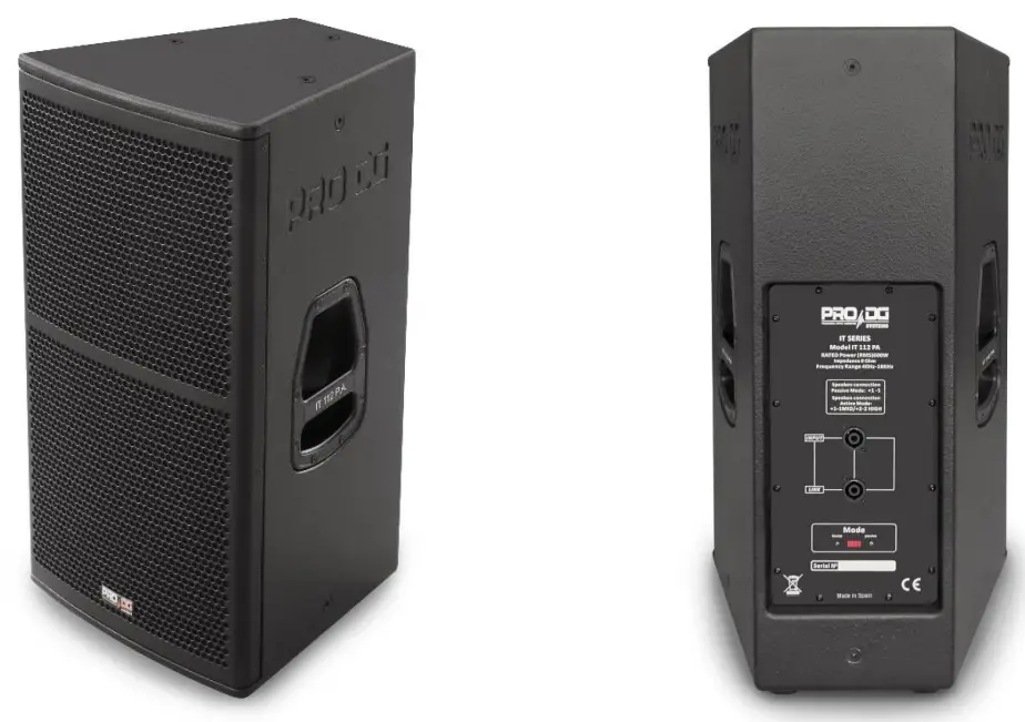 PRO DG SYSTEMS IT 112 PA Apollo Series Linear Arry Speaker - speker