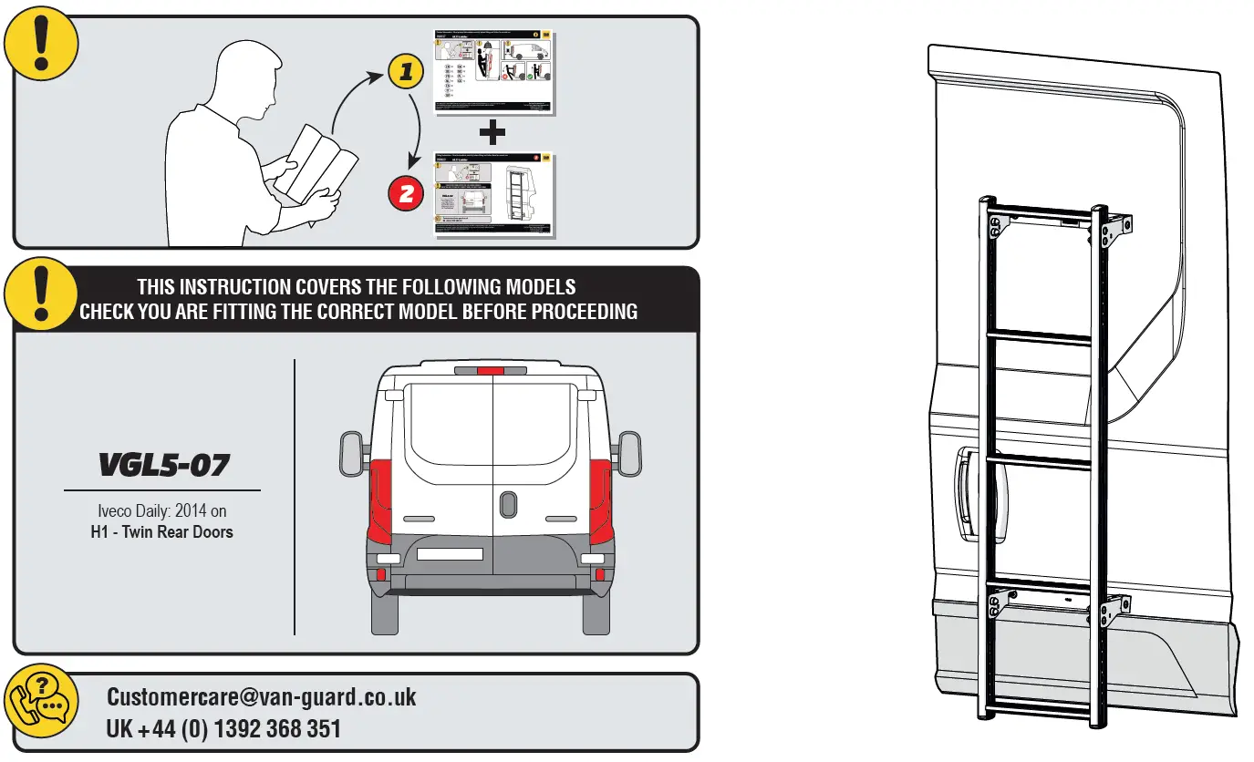 VAN GUARD IN8405 ULTI Ladder 1