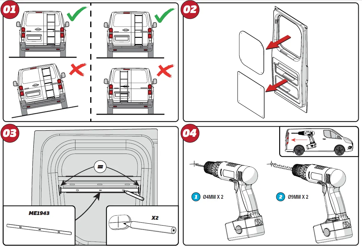 VAN GUARD IN8405 ULTI Ladder 3