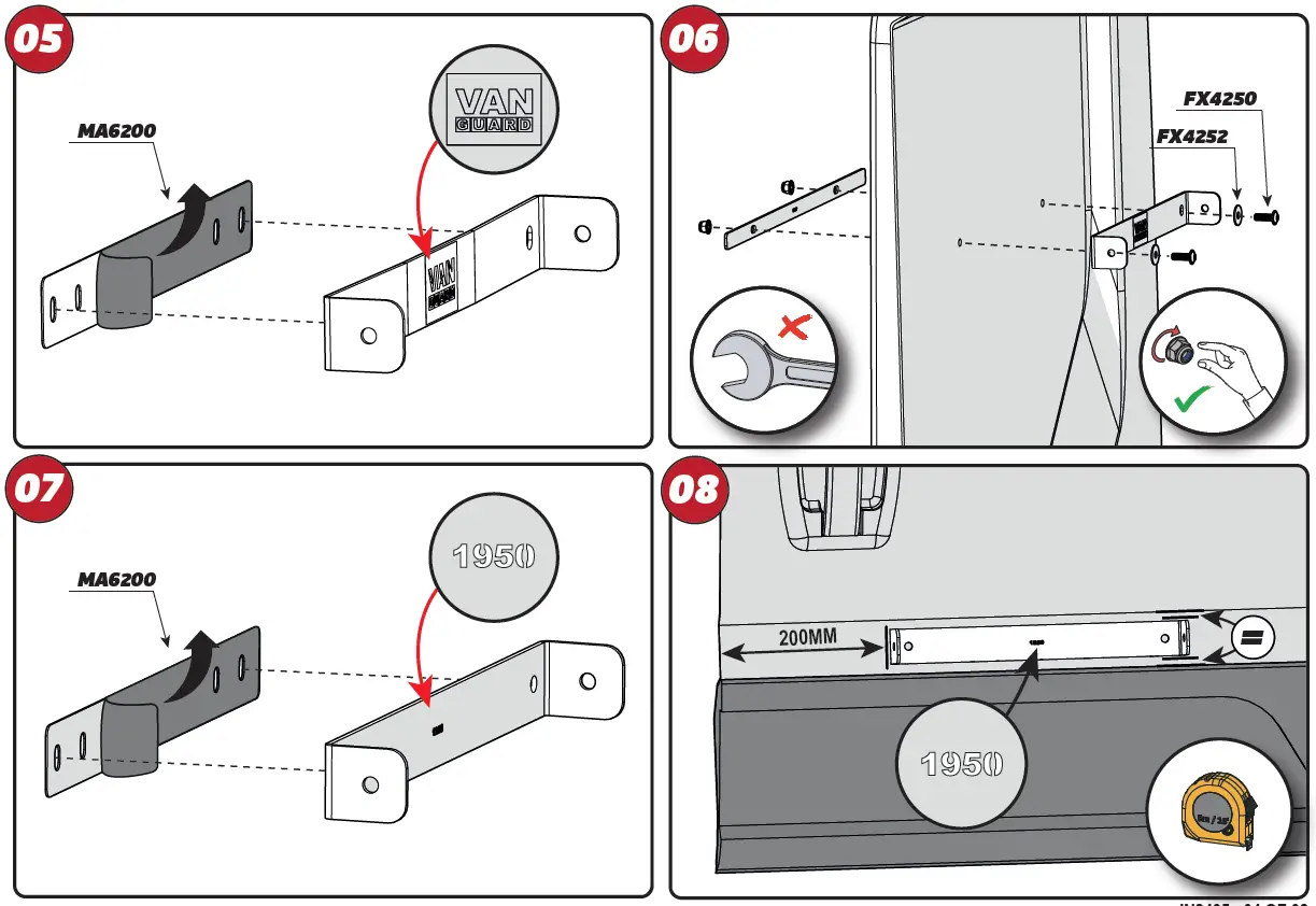 VAN GUARD IN8405 ULTI Ladder 4