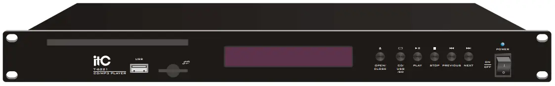 itC T-6221 CD/MP3 Player