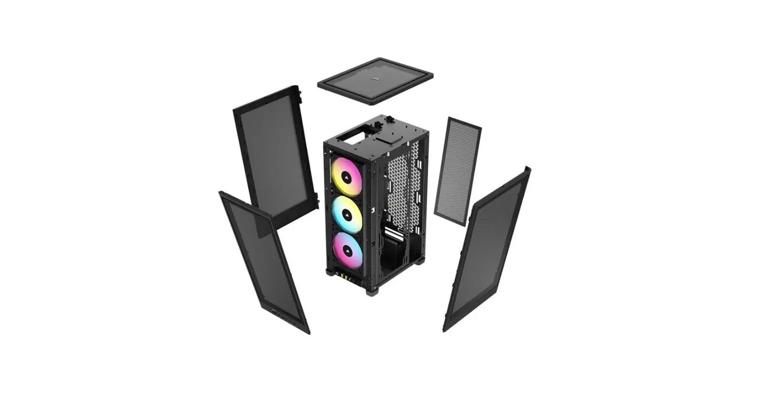 Corsair Icue 2000d Rgb Airflow Mini-itx Pc Case Instruction Manual