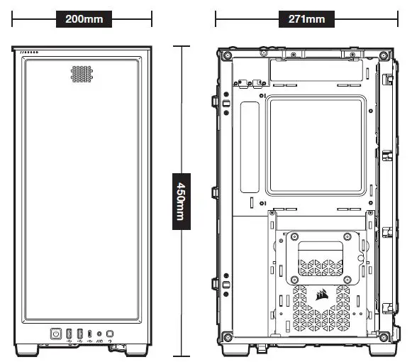 CORSAIR-iCUE-2000D-RGB-AIRFLOW-Mini-ITX-PC-Case-fig-1