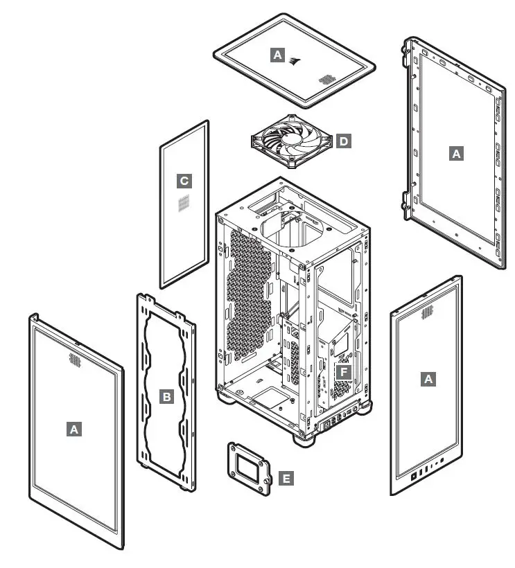 CORSAIR-iCUE-2000D-RGB-AIRFLOW-Mini-ITX-PC-Case-fig-3