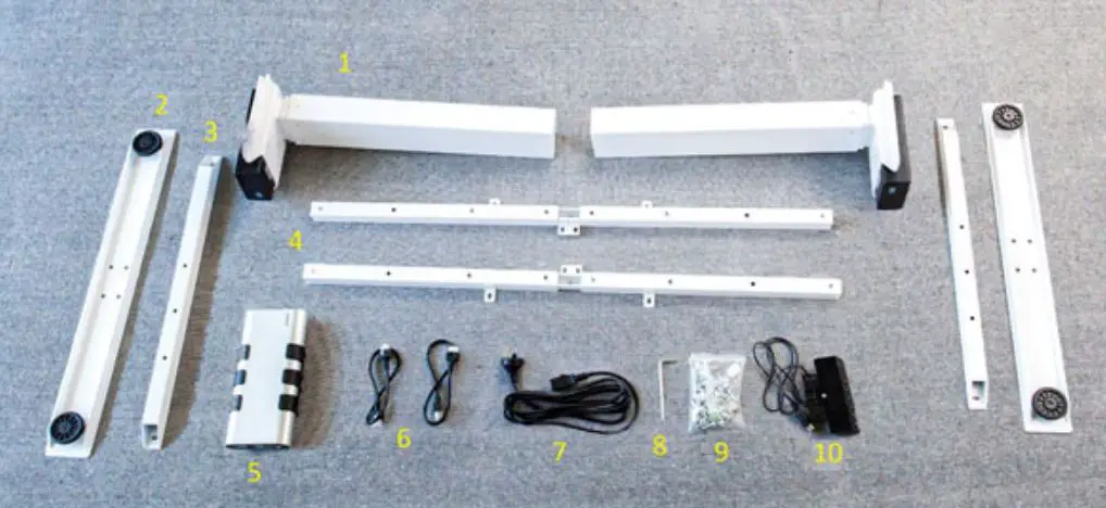 UpDown Desk PRO-Series Electric Standing Desk User Guide - Contents
