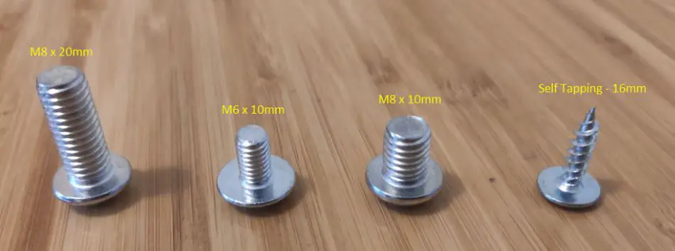 UpDown Desk PRO-Series Electric Standing Desk User Guide - The bag of bolts