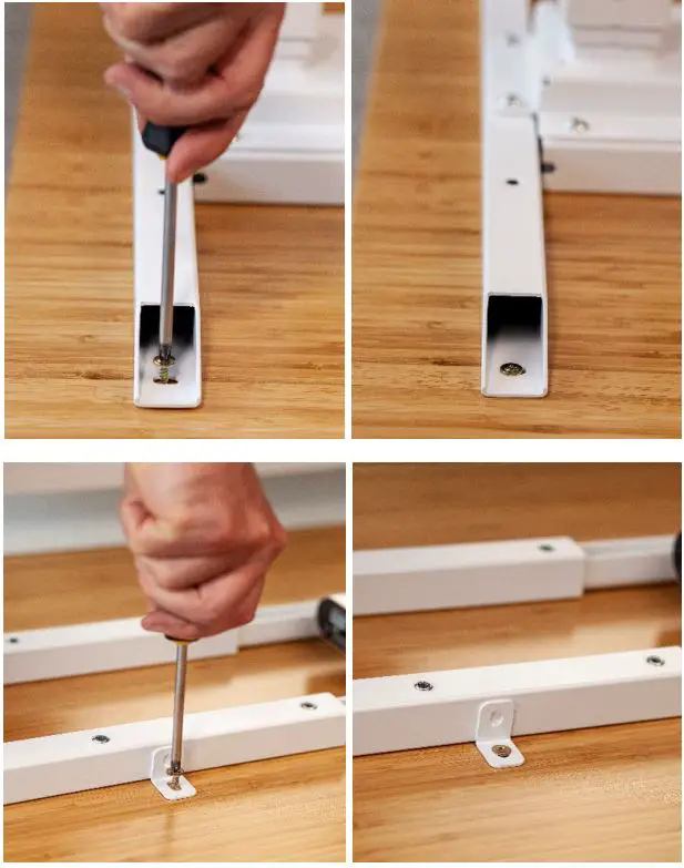 UpDown Desk PRO-Series Electric Standing Desk User Guide - To predrill holes