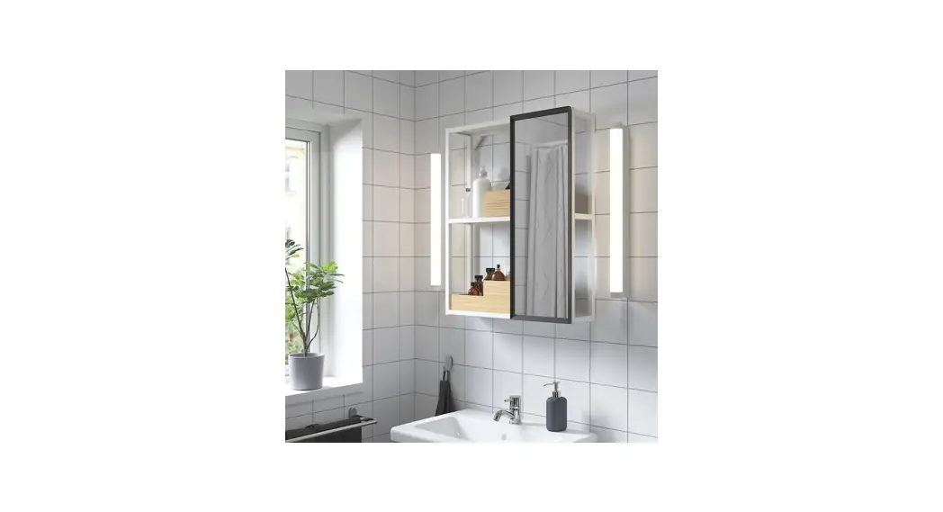 Ikea Nysjon 50 X 60 Cm Mirror Cabinet Instruction Manual Ikea Nysjon 50 X 60 Cm Mirror Cabinet Instruction Manual
