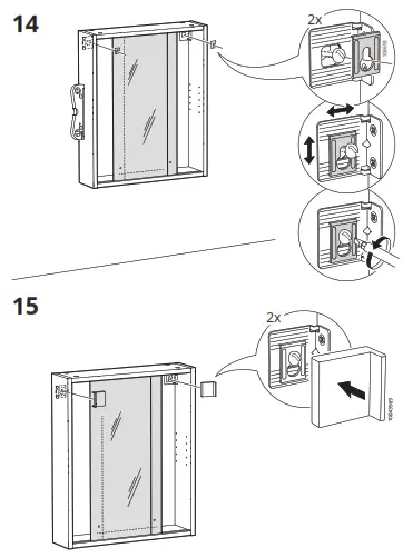 IKEA NYSJON 50 x 60 cm Mirror Cabinet - Figure10