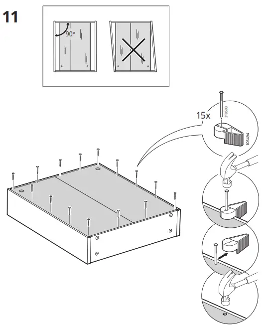 IKEA NYSJON 50 x 60 cm Mirror Cabinet - Figure8