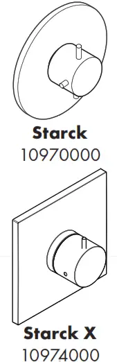 hansgrohe AXOR Starck 10970000