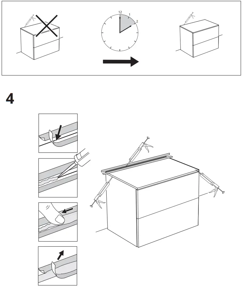 IKEA TOLKEN Countertop - Assembly 2