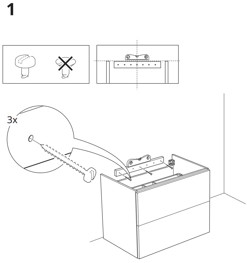 IKEA TOLKEN Countertop - Assembly