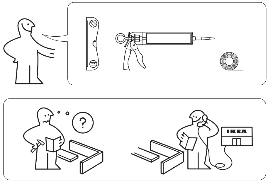 IKEA TOLKEN Countertop - Safety