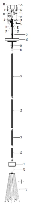 ETHAN ALLEN 093066 BRS Skyla Pendant Brass 1