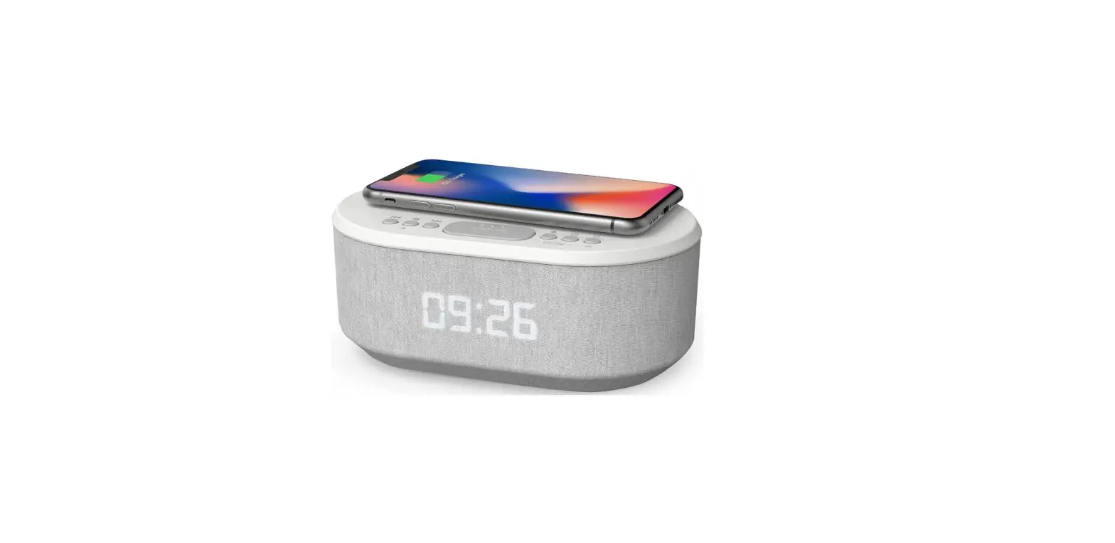 I-box 79236pi/17 Bedside Alarm Clock With Wireless Charging User Manual