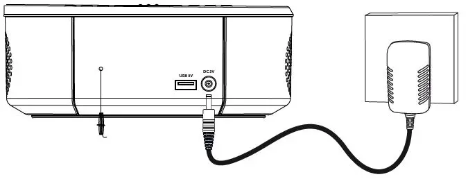 i-box 79236PI17 Bedside Alarm Clock with Wireless Charging-fig- (8)