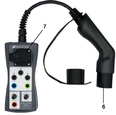 GOSSEN-METRAWATT-3-447-060-03-METRALINE-PRO-TYP-EM I-II-III-Single-and-3-phase-Test-Adapter-1