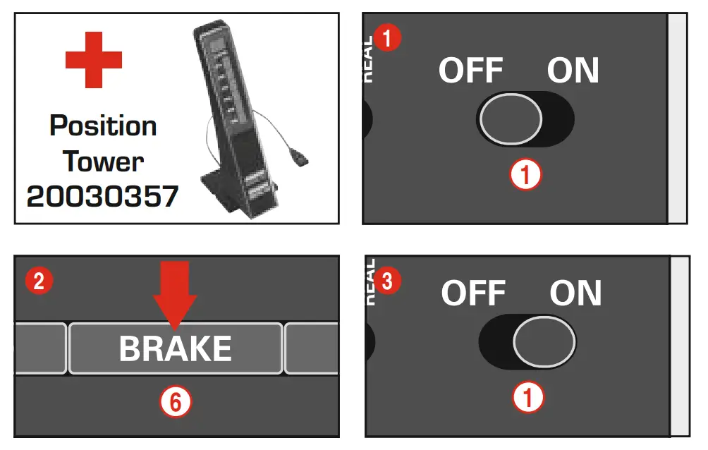Display of position Autonomous and Pace Car