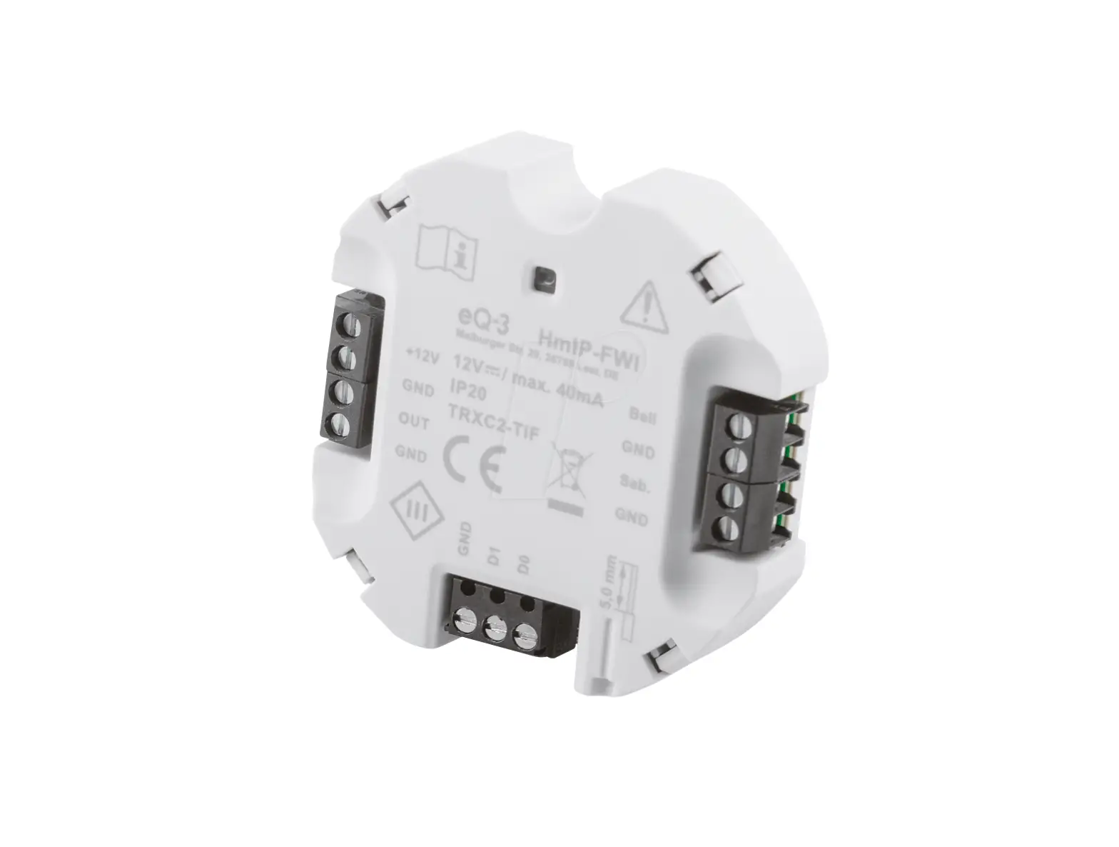 Homematic Ip Hmip-fwi Wiegand Interface User Manual Homematic Ip Hmip-fwi Wiegand Interface User Manual