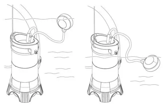 westfalia STPK1100 Submersible Sump Pump - dry
