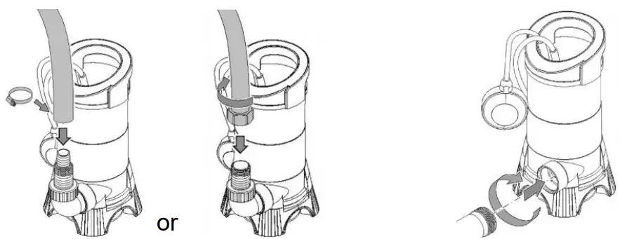 westfalia STPK1100 Submersible Sump Pump - pump1