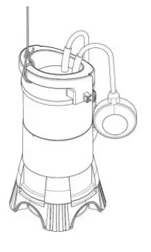 westfalia STPK1100 Submersible Sump Pump - pump2