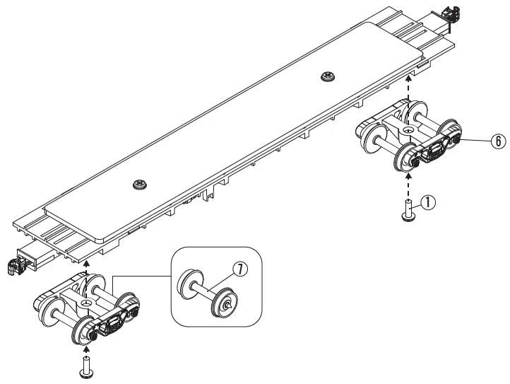 SCALE-TRAINS-Kit-Classics-HO-Scale-Evans-5100-RBL-DD-Box-Car-fig-2
