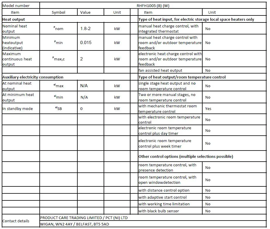 Russell Hobbs RHFH1005 B W Fan Heater-FIG-4