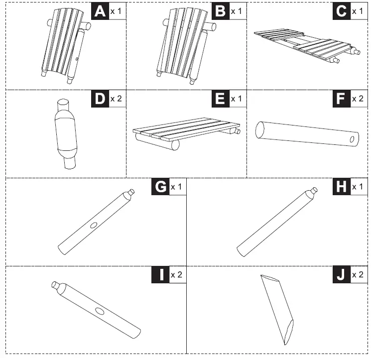 Outsunny-84B-398-Wood-Garden-Bench-2-Seats-with-Table-FIG-1