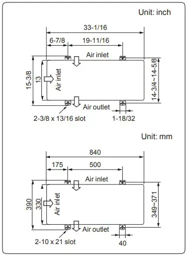 INSTAALLATION DIAGRAM