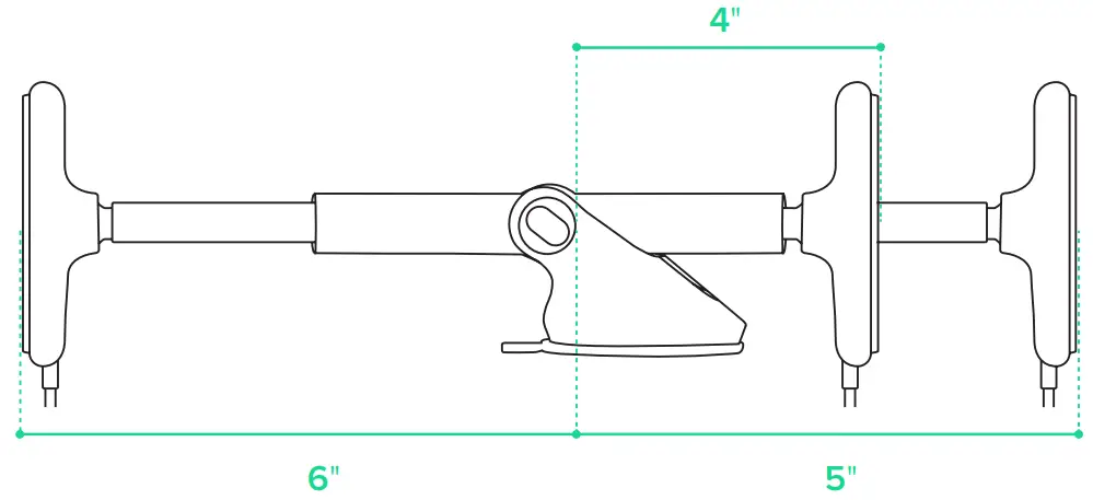 iottie Velox Magnetic Wireless Charging Dash and Windshield Mount - Telescopic