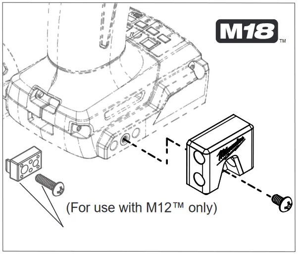 milwaukee M12 Tool Magnetic Bit Holder - READ ALL 1