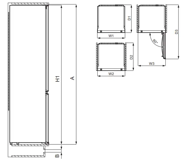 Electrolux-ENT3FF18S-Refrigerator-Freezer-Combination-fig-2