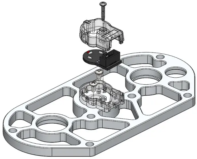 SWERVE DRIVE SPECIALTIES MK4 Swerve Module - Encoder Mounting