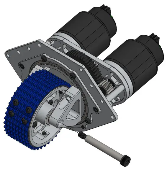 SWERVE DRIVE SPECIALTIES MK4 Swerve Module - Motor Plate Mounting 1