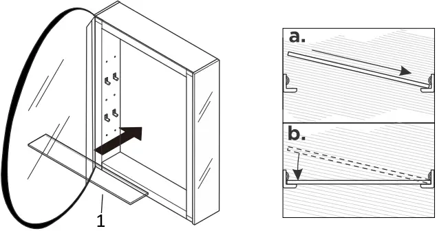CANARMNA IPL417A01 Medicine Cabinet A8