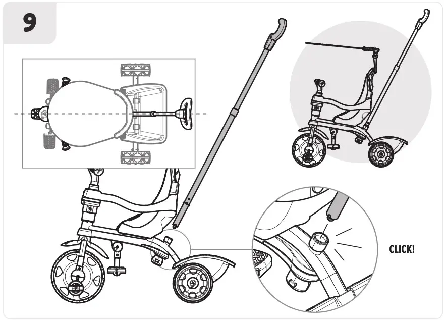 TRIKES TP710 Dino Discovery, TP711 Unicorn Magic - Installation
