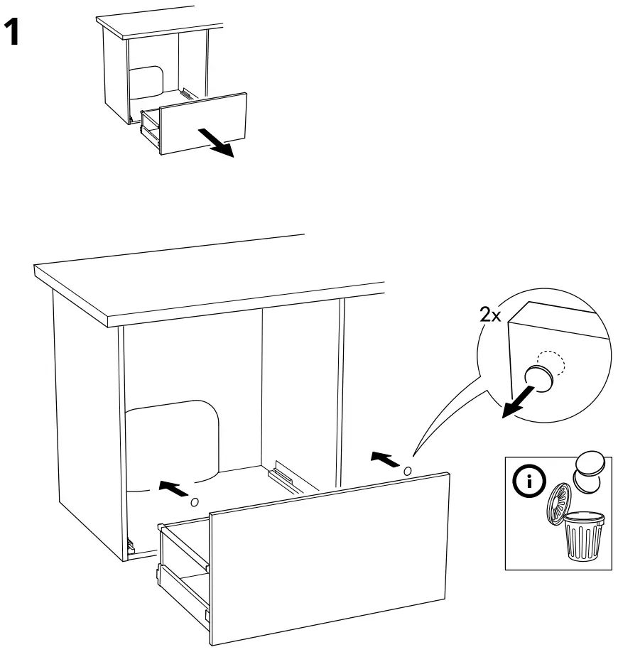 IKEA UTRUSTA Electrical Push Opener - fig1