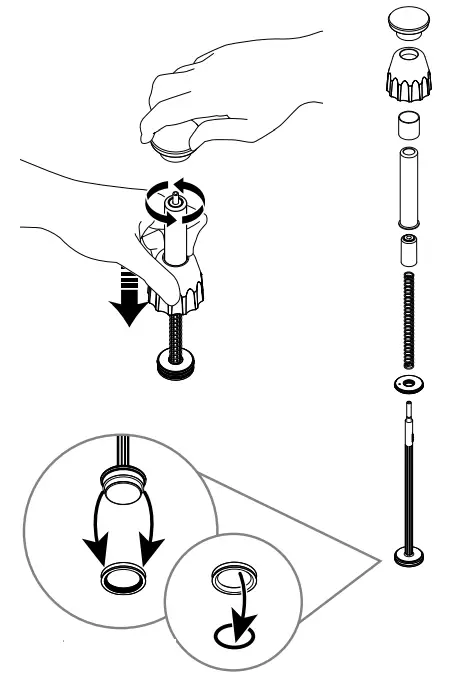 ERVER CP 3 2oz Stainless Steel Pump - CLEAN 2