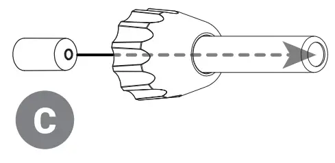 ERVER CP 3 2oz Stainless Steel Pump - GAGING COLLAR2