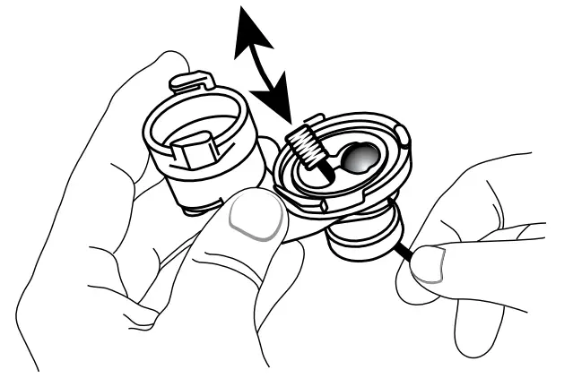 ERVER CP 3 2oz Stainless Steel Pump - Pump 1