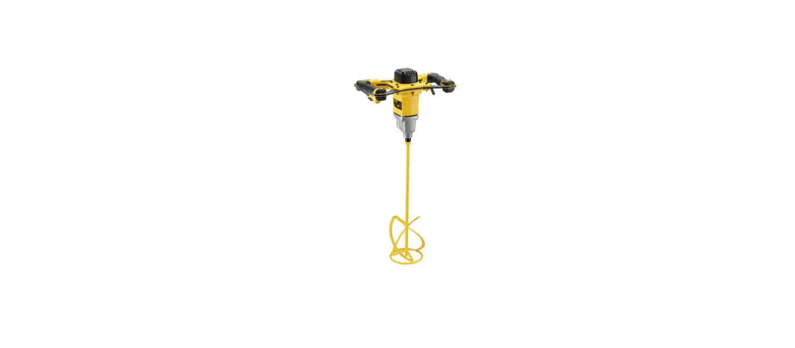 Dewalt Dwd241 Dual Handle Paddle Mixer Instructions