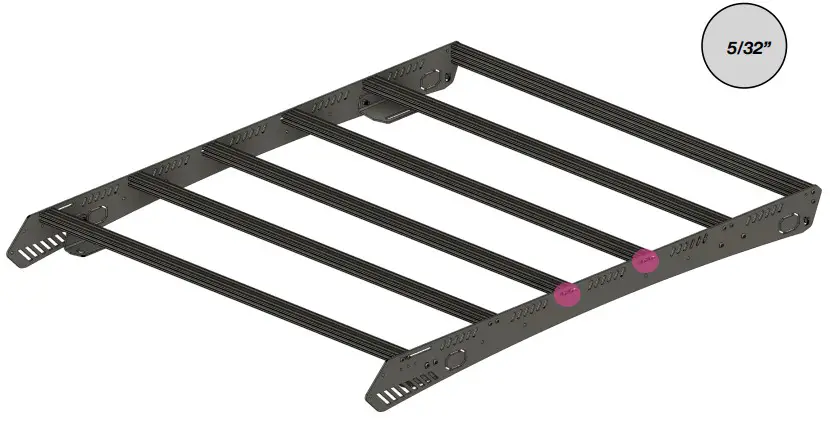 UPTOP 2001.3 Colorado Bravo Roof Rack - fig 9