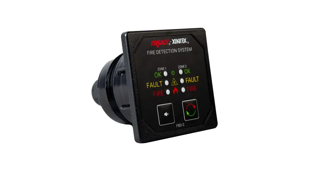 Fireboy-xintex Fbd-2 Two Zone Detection And Alarm Panel User Manual