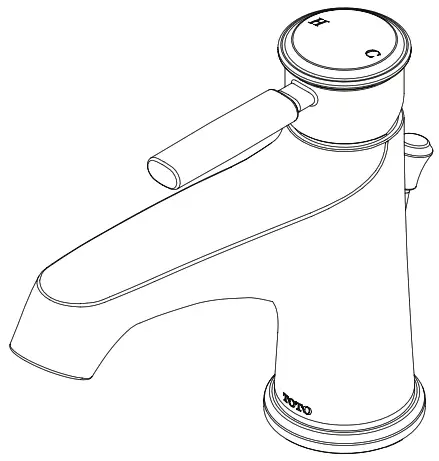 TOTO TL211SD12R Keane Single-Handle Bathroom Sink Faucet