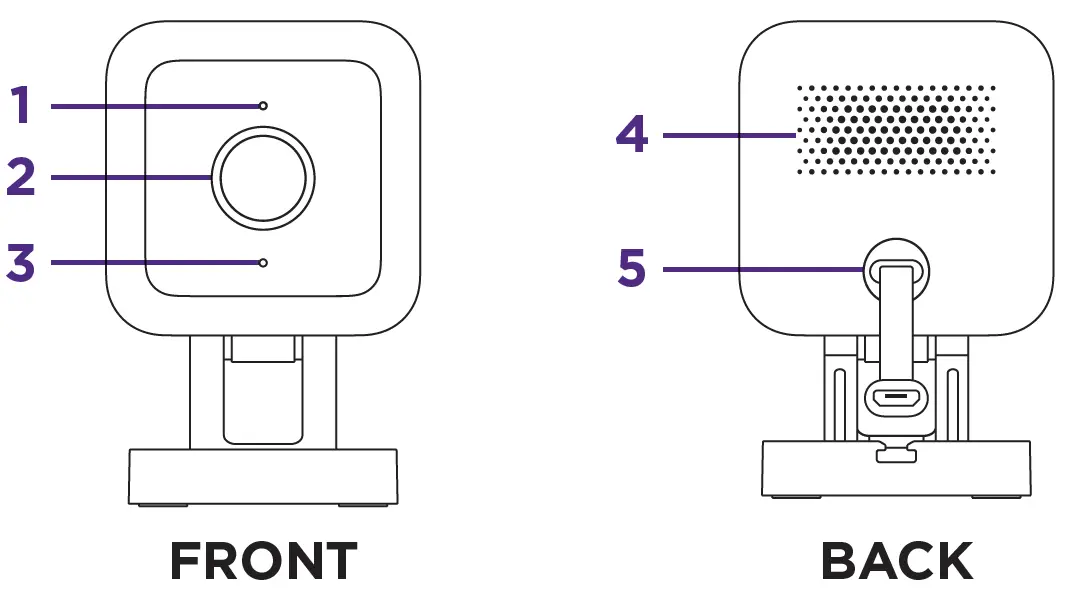 Roku Indoor Camera SE Security Camera 2