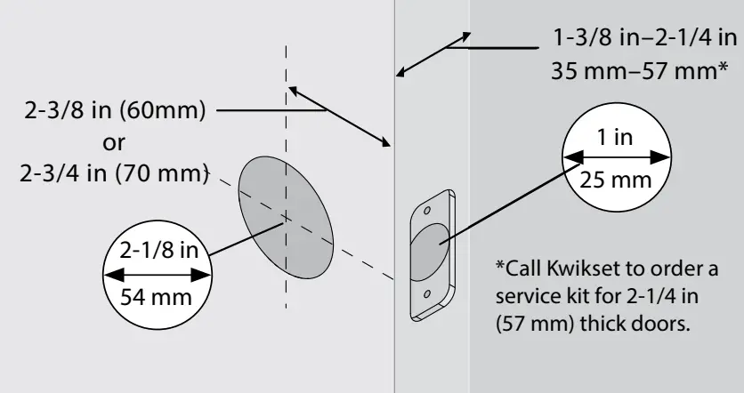 Kwikset 258 Series Halifax Deadbolt - Door