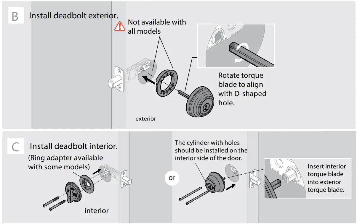 Kwikset 258 Series Halifax Deadbolt - cover plate7