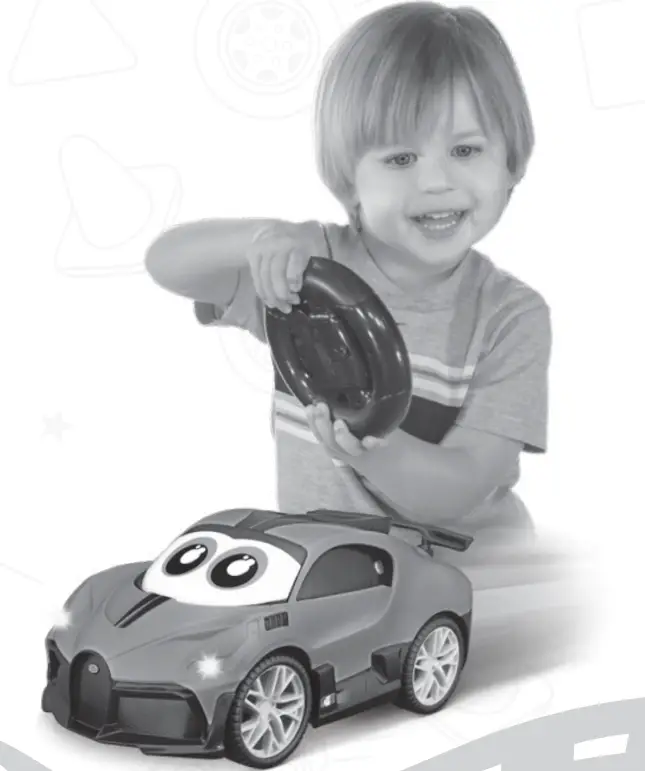 JUNIOR Bugatti My First RC Car